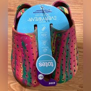 Totes Multicolor Kids Clogs size 13/1